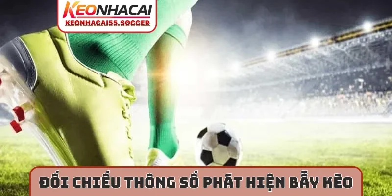 Đối chiếu thông số phát hiện bẫy kèo
