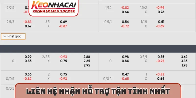 Liên hệ nhận hỗ trợ tận tình nhất